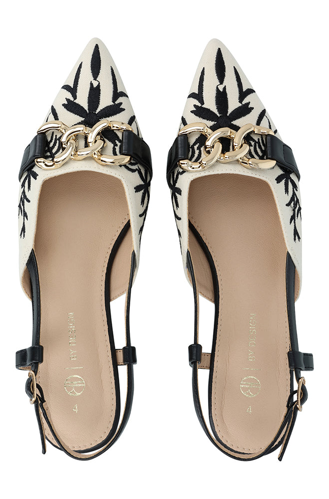 Aasiya Slingback point toe pump