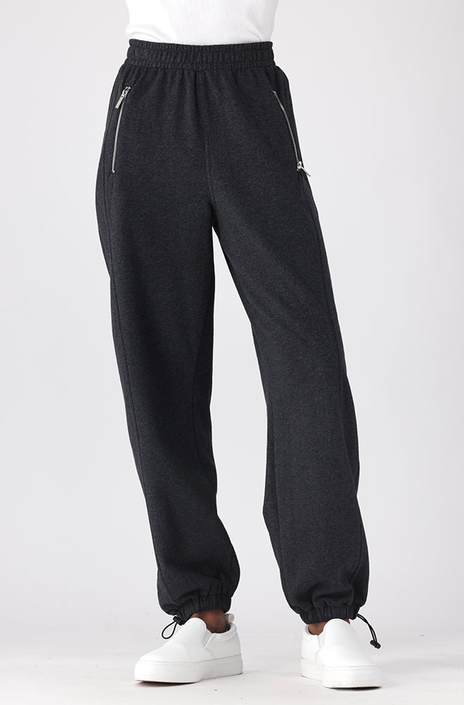 South Side Fleece Jogger _ 156273 _ Charcoal Mel