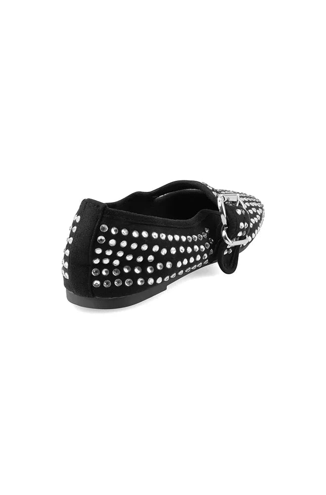 Dunns Clothing | Footwear | Alice Rhinestone Pump _ 150404 Black