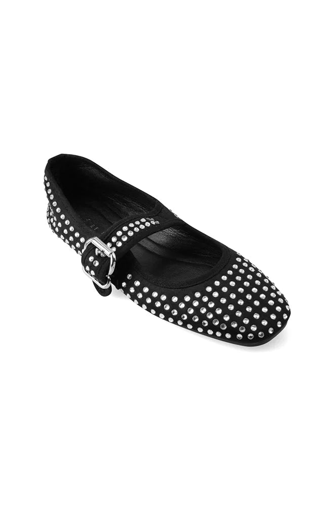 Dunns Clothing Alice Rhinestone Pump _ 150404 _ Black R179