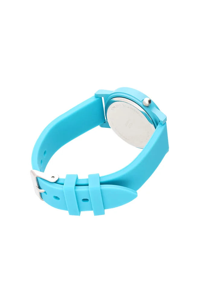 Dunns Clothing | Accessories | Allie Silicone Strap Watch _ 151933 Blue