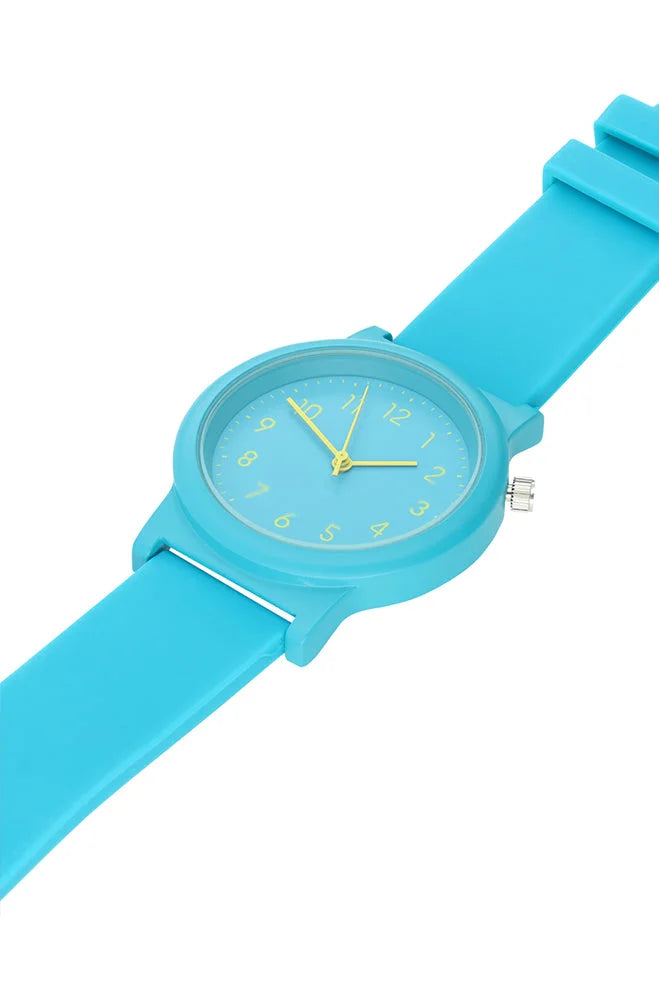 Dunns Clothing | Accessories | Allie Silicone Strap Watch _ 151933 Blue