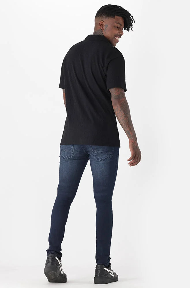 Dunns Clothing | Mens | Amigos Super Skinny Denim _ 149974 Blue