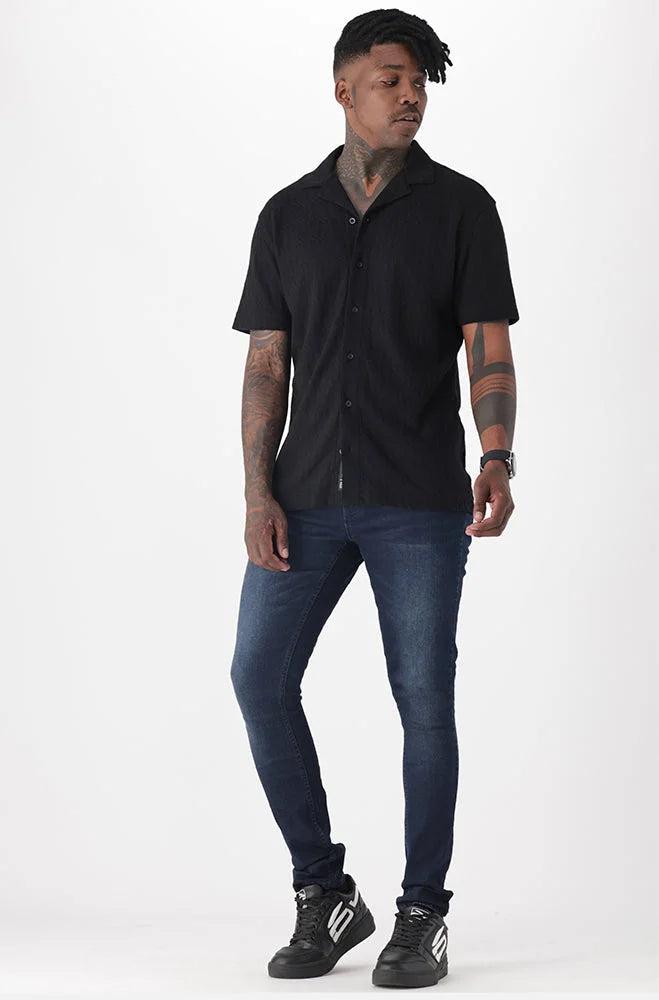 Dunns Clothing | Mens | Amigos Super Skinny Denim _ 149974 Blue