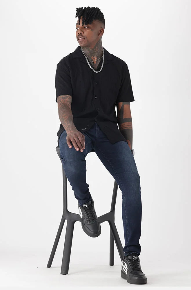Dunns Clothing | Mens | Amigos Super Skinny Denim _ 149974 Blue