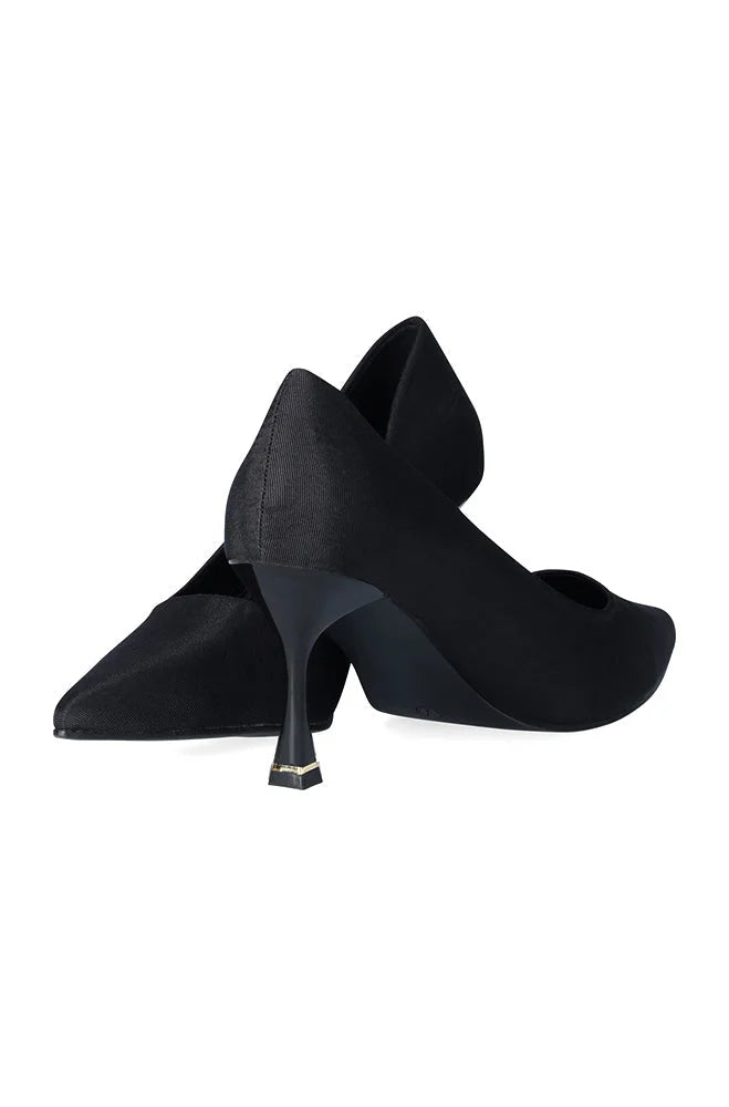 Dunns Clothing | Footwear | Angel kitten heel court shoe _ 149225 Black