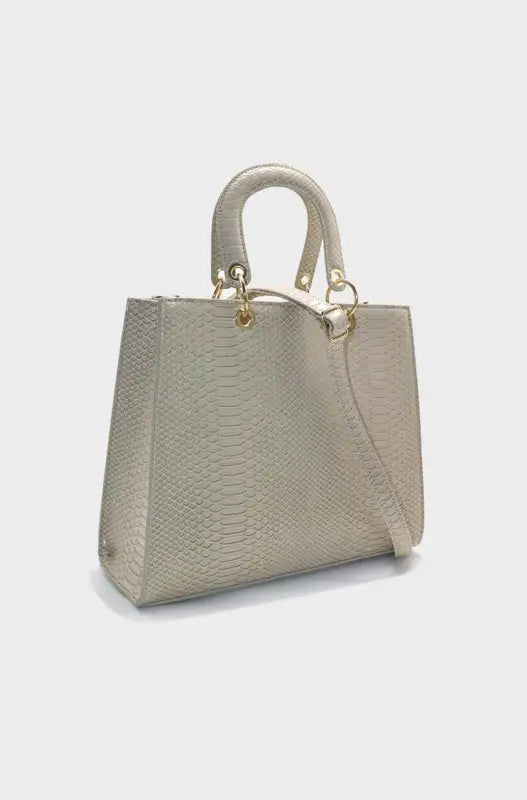 Dunns Clothing | Accessories Angela Large Tote Bag _ 143740 Stone