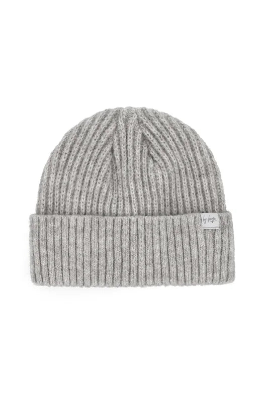 Dunns Clothing | Accessories | Anna Ribbed Beanie _ 128432 Grey