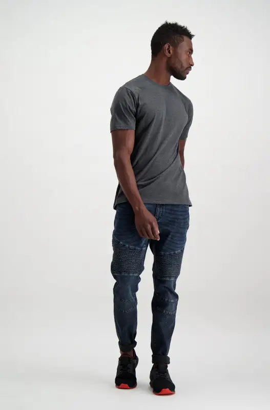 Dunns Clothing | Mens | Ash Tee _ 117432 Charcoal