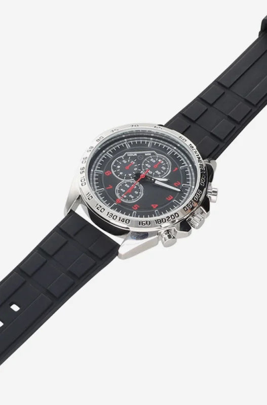 Dunns Clothing | Accessories | Austin Silicone Strap Watch _ 148214 Black