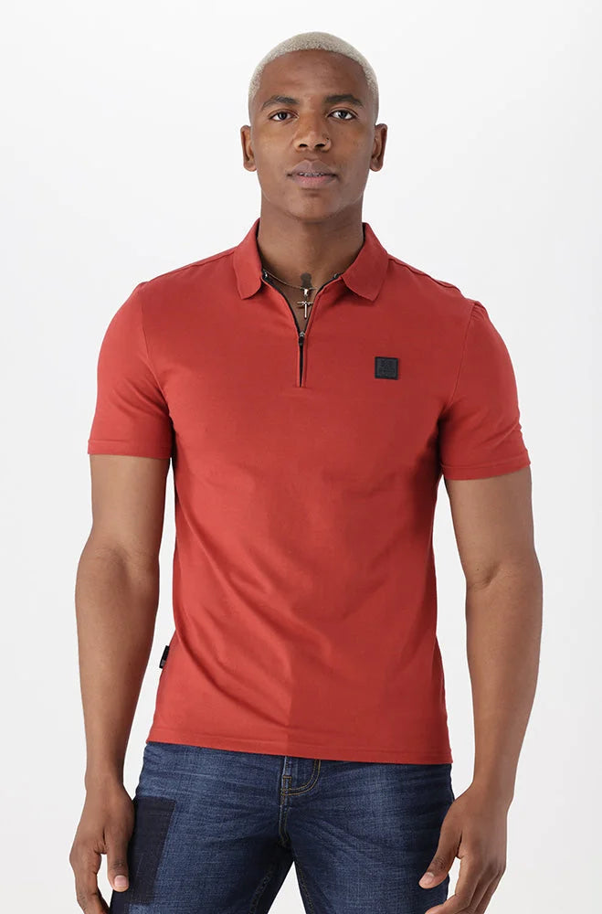 Dunns Clothing | Mens | Barrington Golfer _ 150227 Brick
