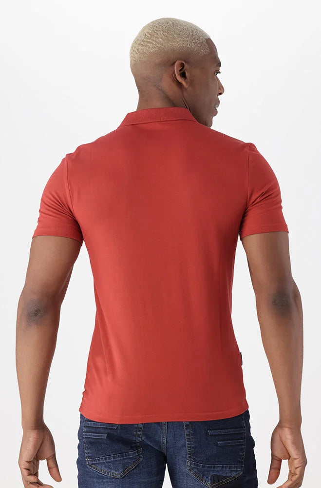 Dunns Clothing | Mens | Barrington Golfer _ 150227 Brick