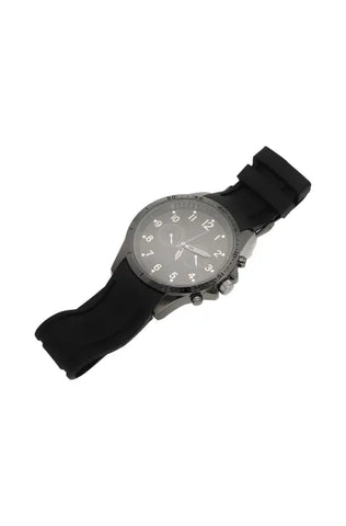 Dunns Clothing | Accessories | Benjamin Silicone Strap Watch _ 142051 Black