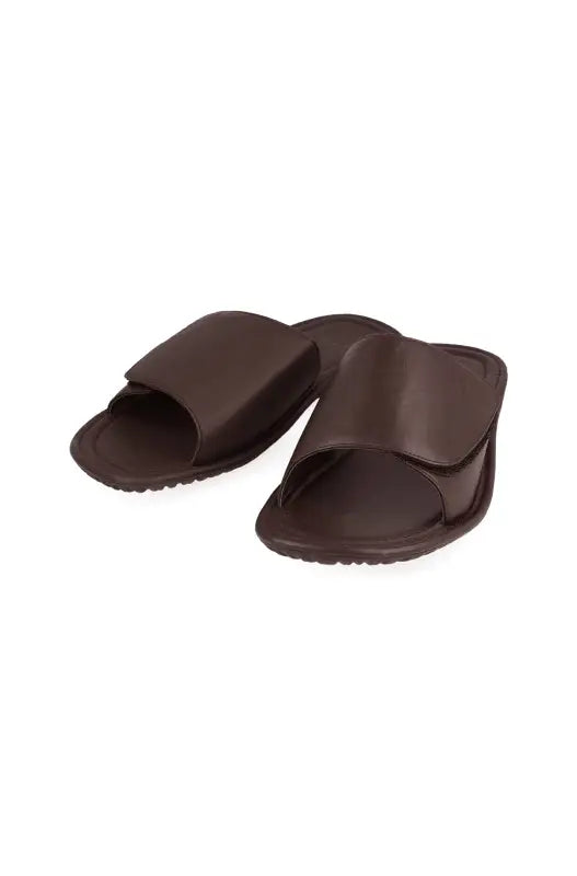 Dunns Clothing | Footwear Bill Push In Sandal _ 133559 Brown