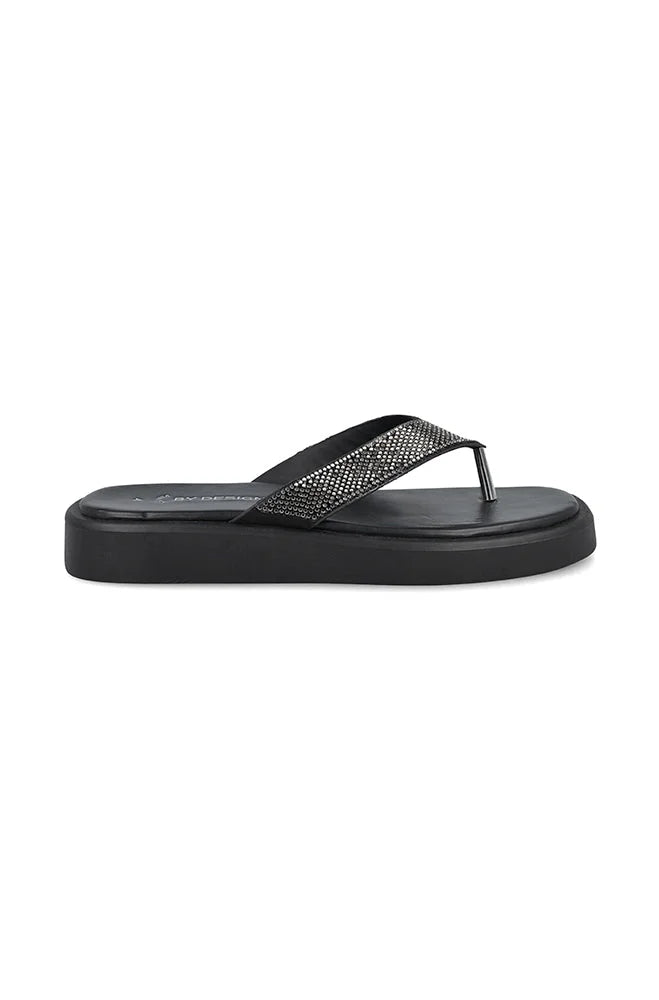 Dunns Clothing | Footwear | Birka Thong _ 151022 Black