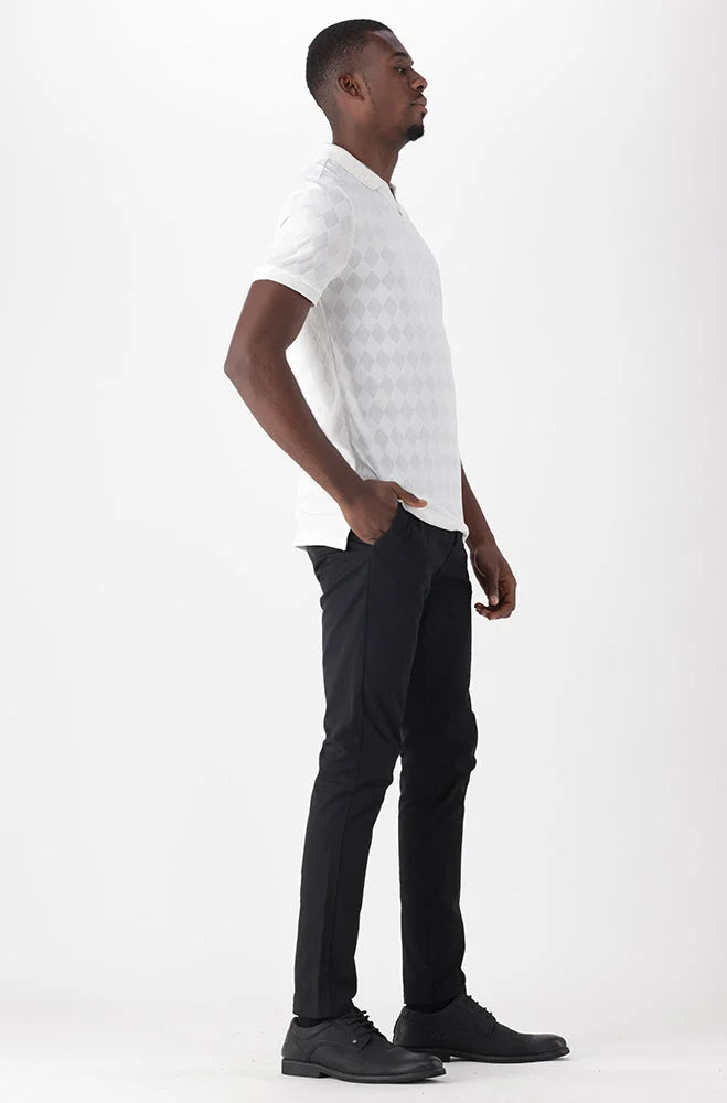 Dunns Clothing | Mens | Braddock Golfer _ 150870 White