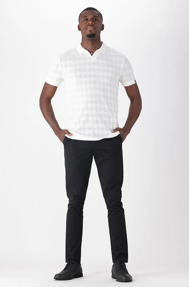 Dunns Clothing | Mens | Braddock Golfer _ 150870 White