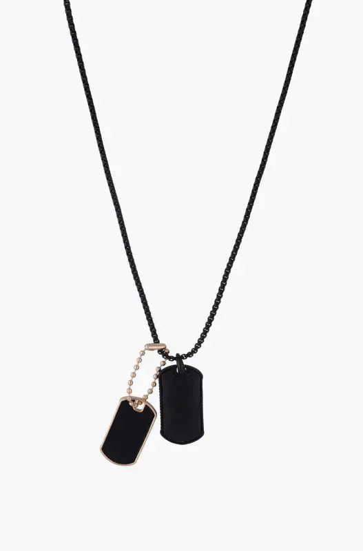 Dunns Clothing | Accessories Brady Multi Double Tag Necklace _ 146302