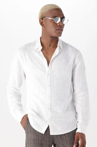 Dunns Clothing | Mens | Briggs Shirt _ 144150 White