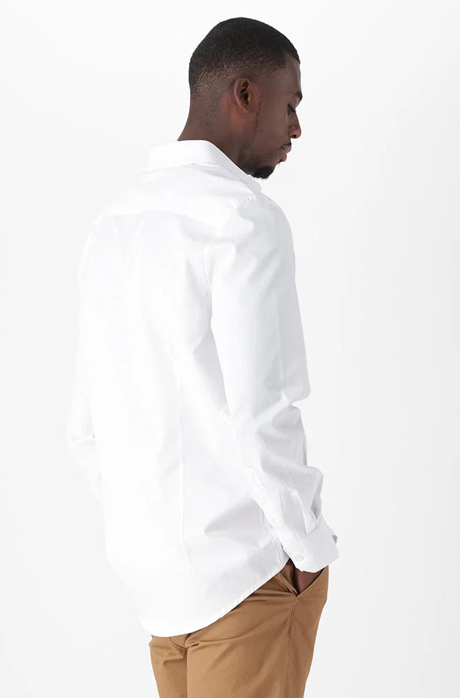 Dunns Clothing | Mens | Broadmoor Shirt _ 151223 White