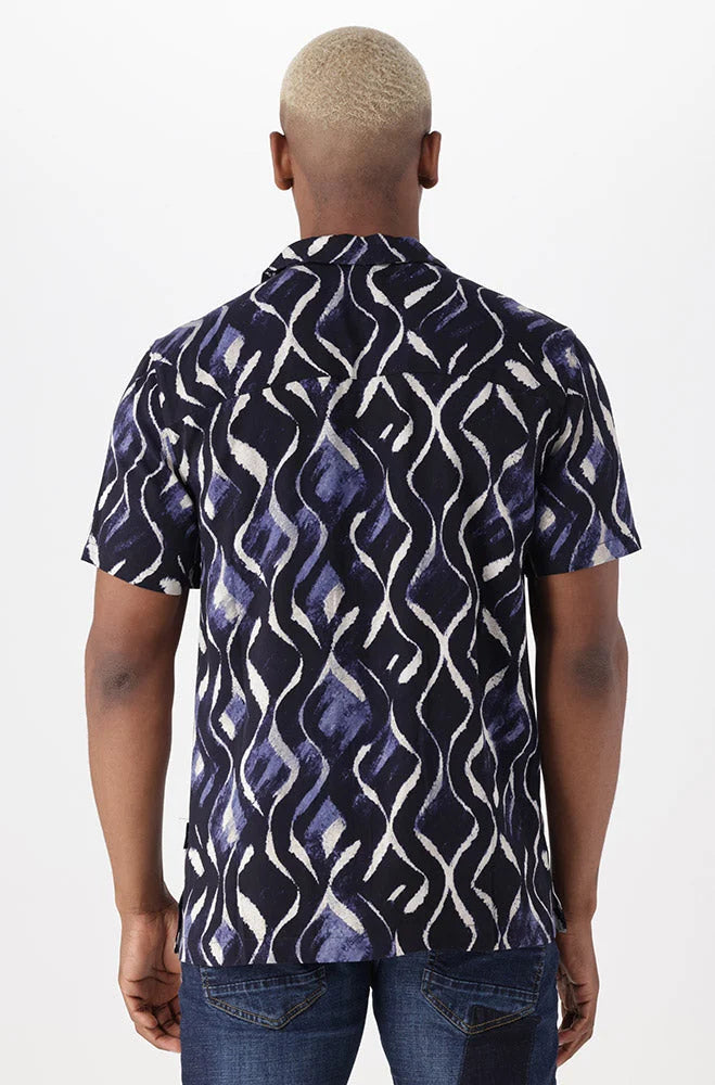 Dunns Clothing | Mens | Brookfield Viscose Shirt _ 151360 Multi