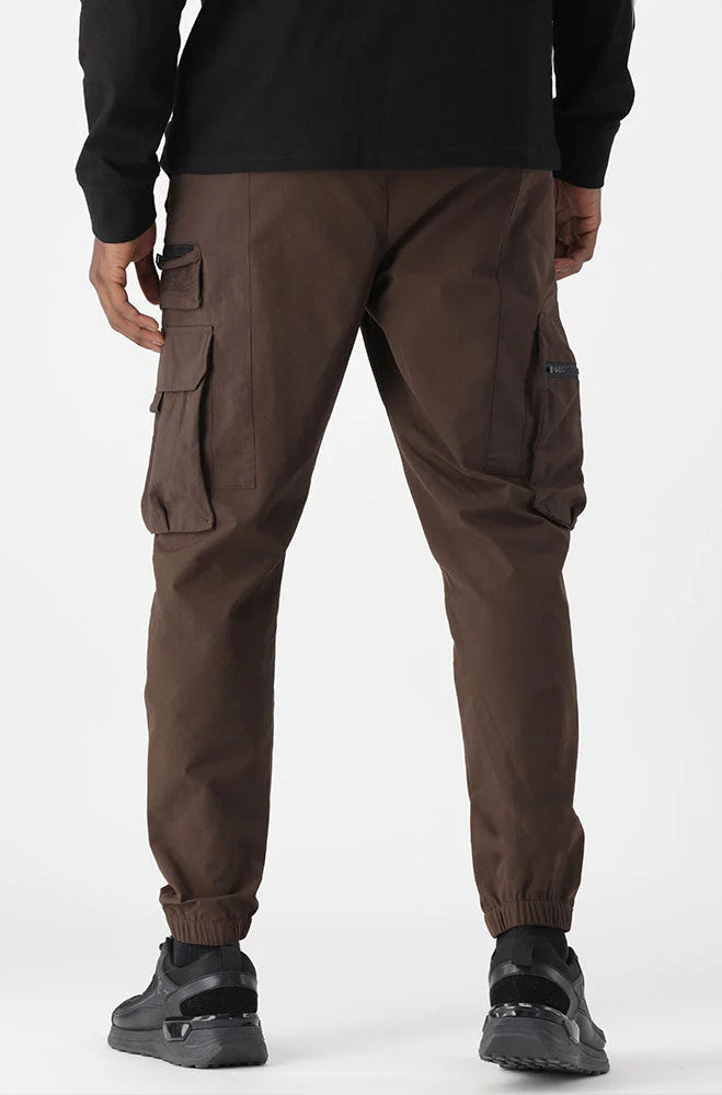 Dunns Clothing Buckley Utility Pant _ 147375 _ Brown R369