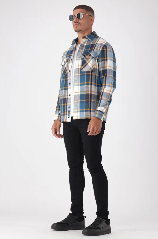 Dunns Clothing | Mens | California Overshirt Shaket _ 145364 Multi
