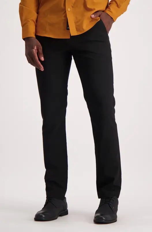 Dunns Clothing | Mens | Camden Smart Pant _ 133717 Black