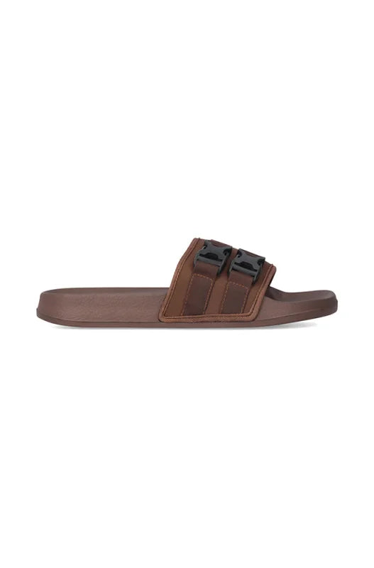 Dunns Clothing | Footwear | Camp Sports Slide _ 146691 Chocolate