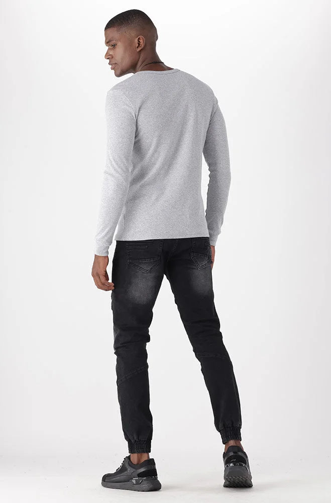 Dunns Clothing | Mens | Cardamon Slim Denim _ 147987 Black