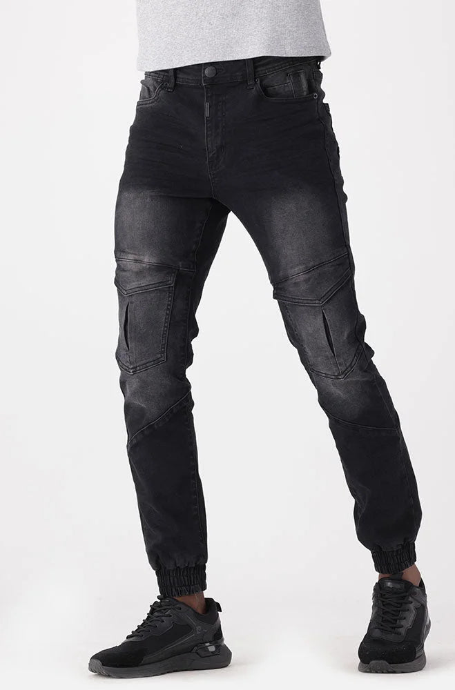 Dunns Clothing | Mens | Cardamon Slim Denim _ 147987 Black