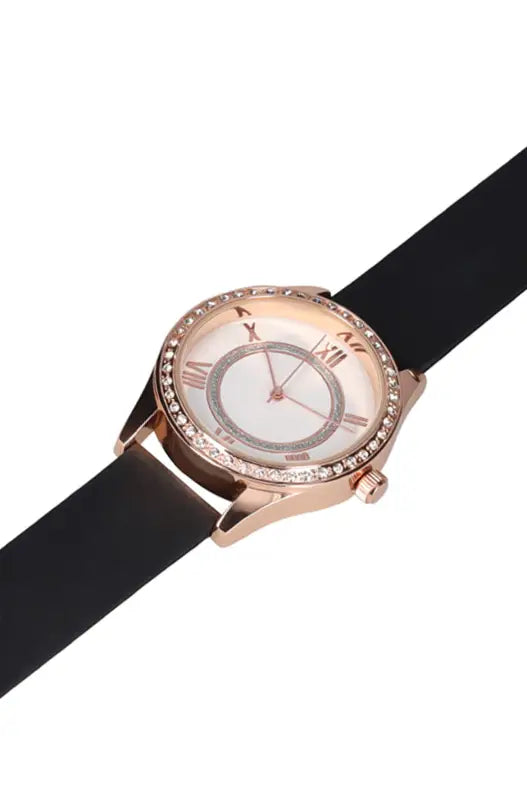 Dunns Clothing | Accessories | Cassidy Silicone Strap Watch _ 143459 Black
