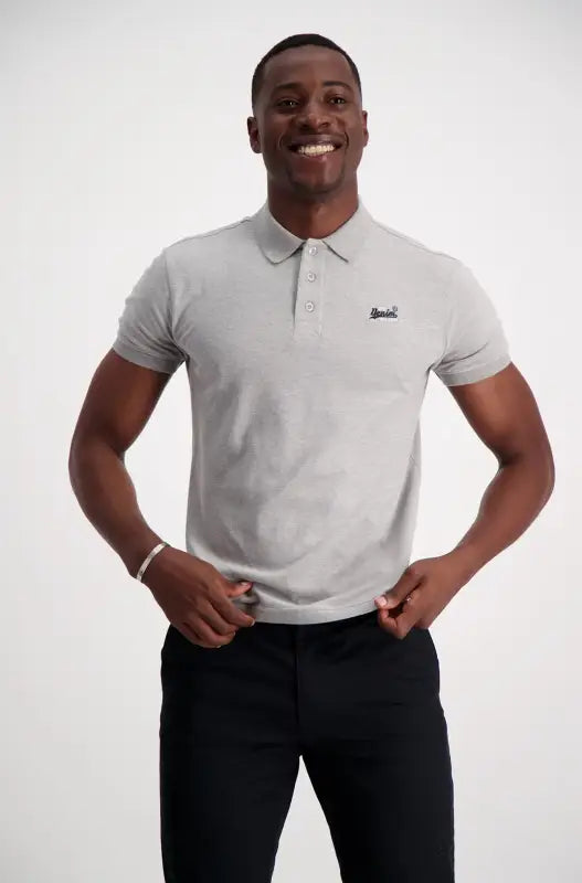 Dunns Clothing | Mens | Castlerock Golfer _ 120838 Grey Mel