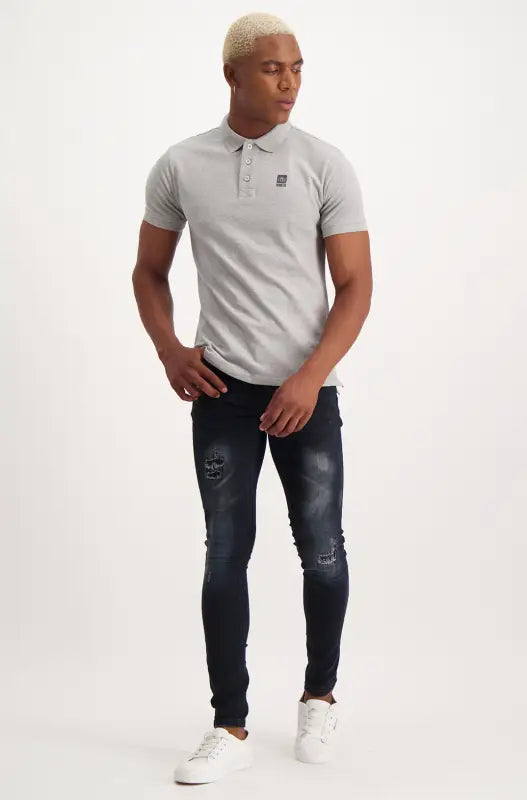 Dunns Clothing | Mens | Castlerock Golfer _ 120838 Grey Mel