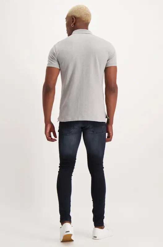 Dunns Clothing | Mens | Castlerock Golfer _ 120838 Grey Mel