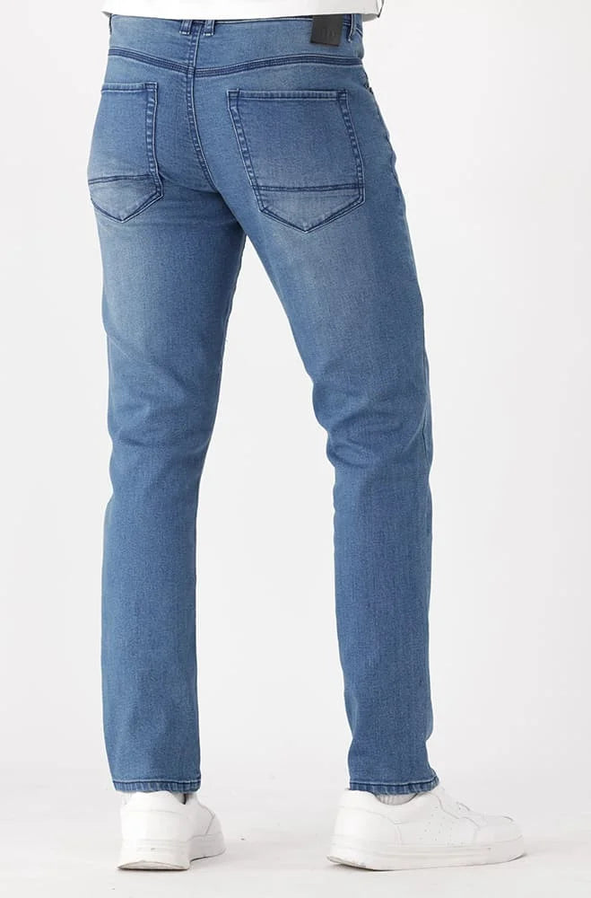 Dunns Clothing | Mens | Cedar Slim Fit Jean _ 123868 Bleach Denim