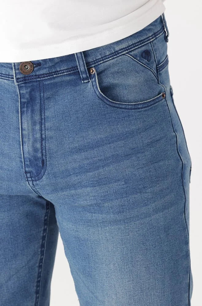 Dunns Clothing | Mens | Cedar Slim Fit Jean _ 123868 Bleach Denim