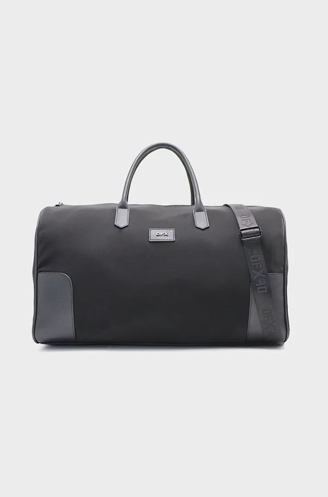 Dunns Clothing | Accessories | Channing Pu And Nylon Duffel Bag _ 151550 Black
