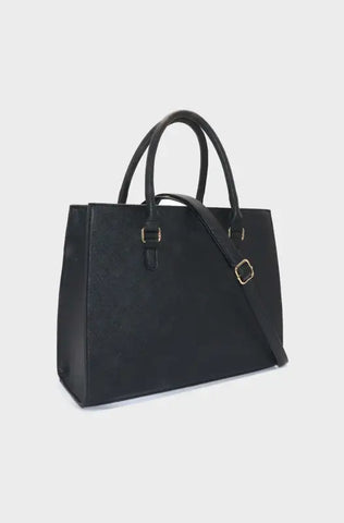 Dunns Clothing | Accessories | Cheri Large Structured Handbag _ 143739 Black