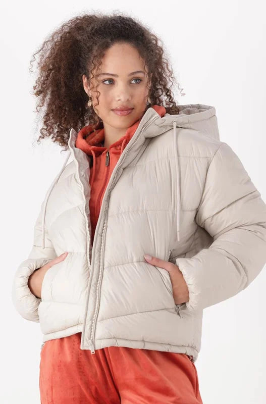 Dunns Clothing | Ladies | Cleo Short Puffer _ 145126 Nude