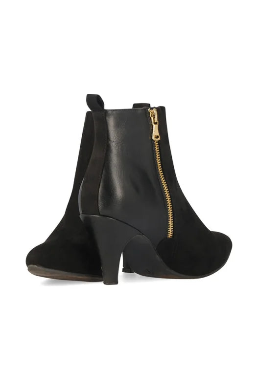 Dunns Clothing | Footwear | Compelle Heel Short Boot _ 147332 Black