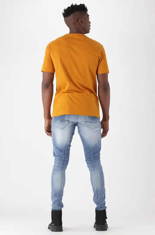 Dunns Clothing | Mens | Compton Tee _ 147066 Ocre