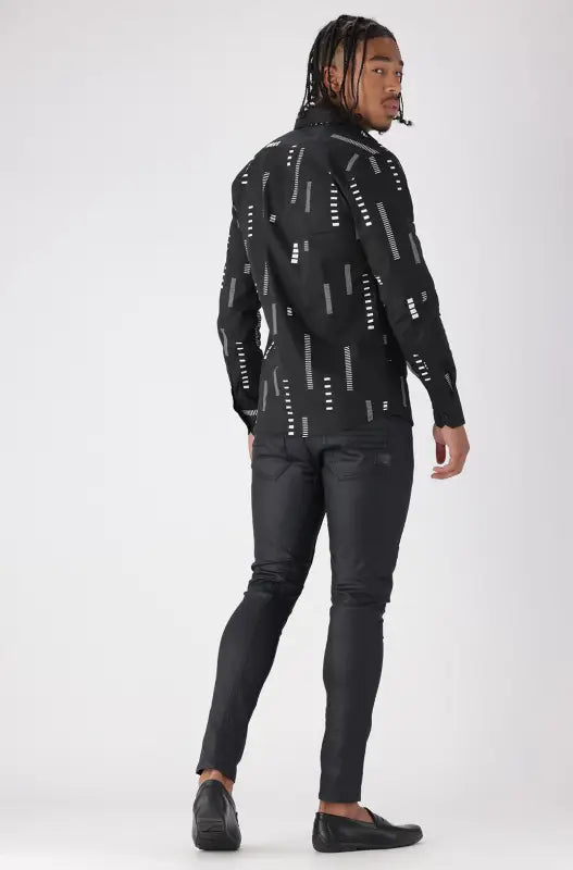 Dunns Clothing | Mens | Daleside Shirt _ 145357 Black