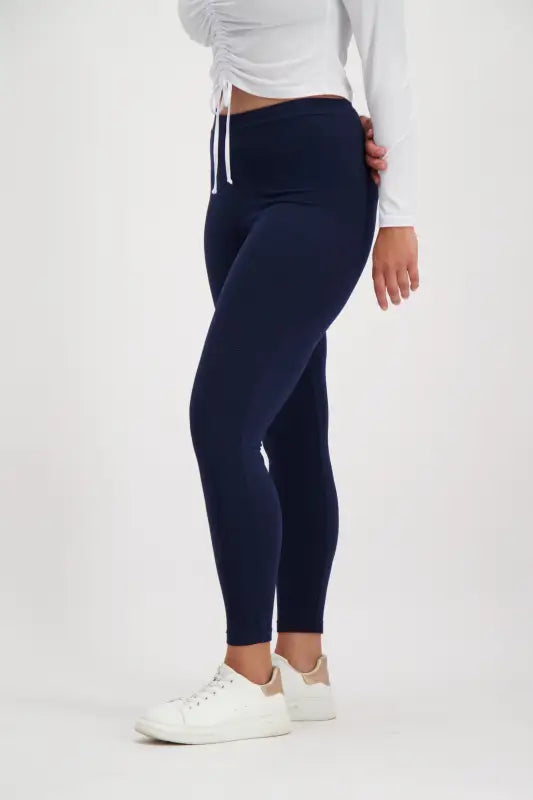 Dunns Clothing | Ladies Danay Essential Legging _ 130315 Navy