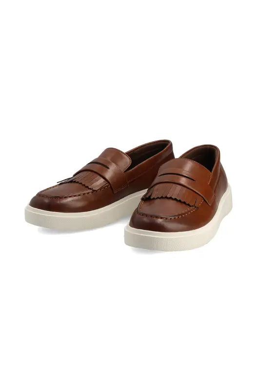 Dunns Clothing | Footwear Deelan Loafer _ 144678 Tan