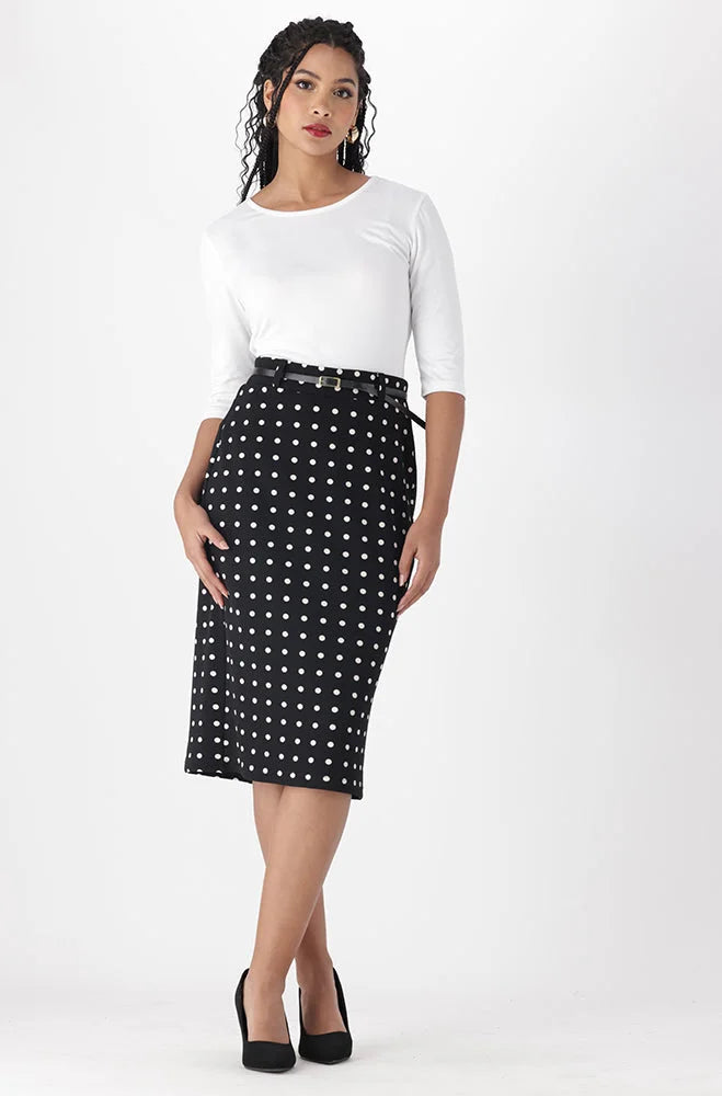 Dunns Clothing | Ladies | Delani Pencil Skirt _ 150262 Multi