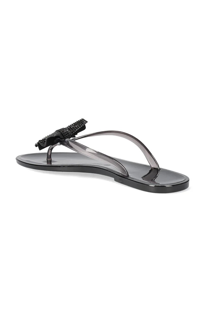 Dunns Clothing | Footwear | Delia Jelly Thong _ 153445 Black