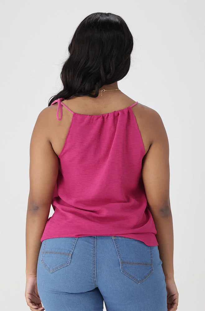 Dunns Clothing | Ladies | ELEANOR SLEEVLESS TOP _ 154265 Purple