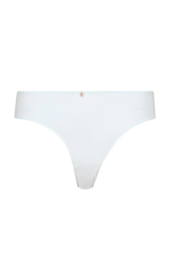 Dunns Clothing | Underwear | Ella Dobby Lace Back Bikini Baby Blue _ 149377