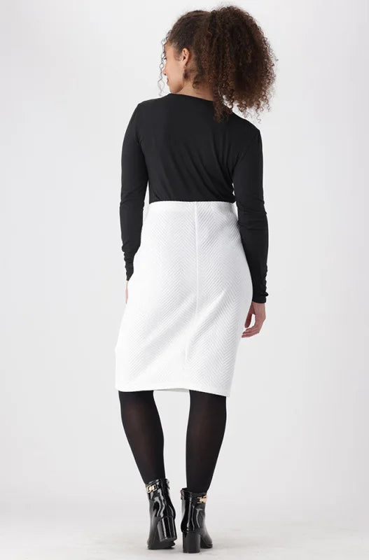 Dunns Clothing | Ladies | Elsa Suit Skirt _ 148223 Milk